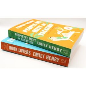 "Book Lovers" and "People we meet on vacation" by Emily Henry- paperbacks